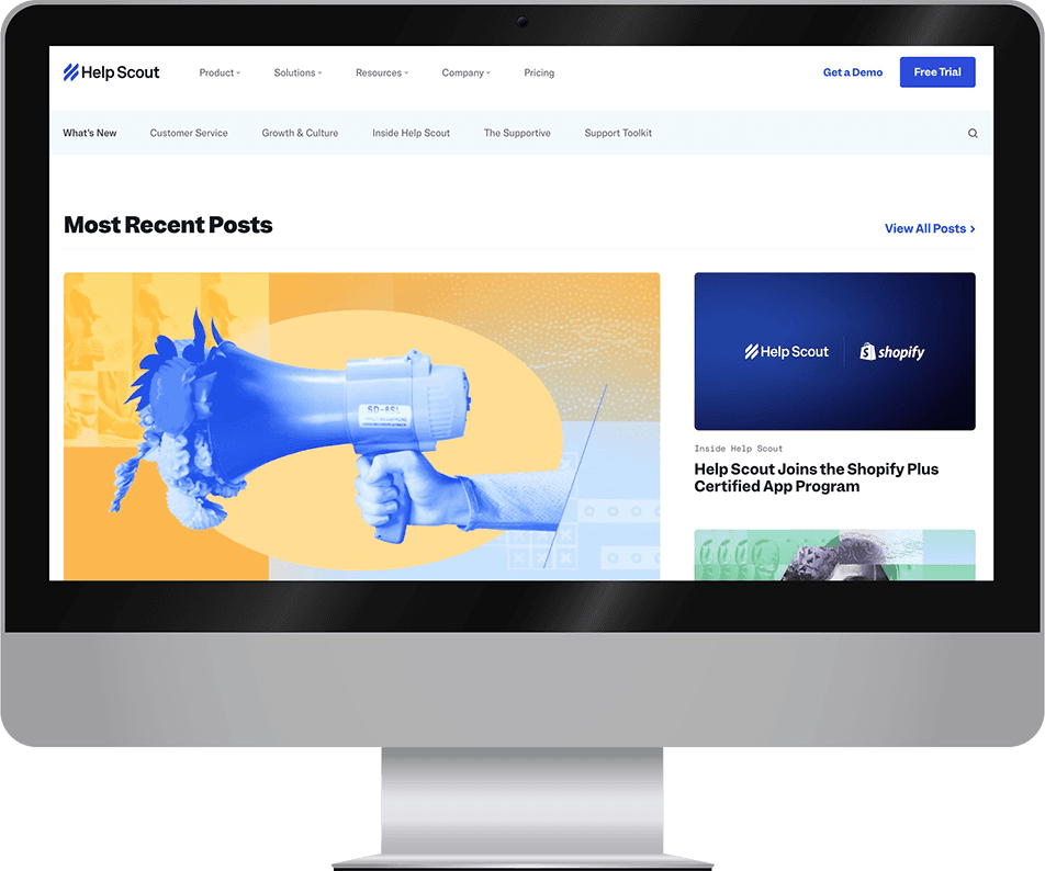 Help Scout: Marketing Site, Landing Page Builder, and CMS